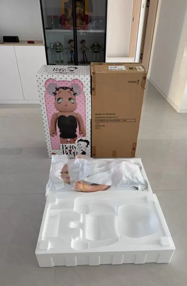 베어브릭 베티붑 블랙 1000% BEARBRICK Betty Boop B